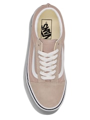 Vans Light Brown Old Skool Trainers - Image 2 of 2