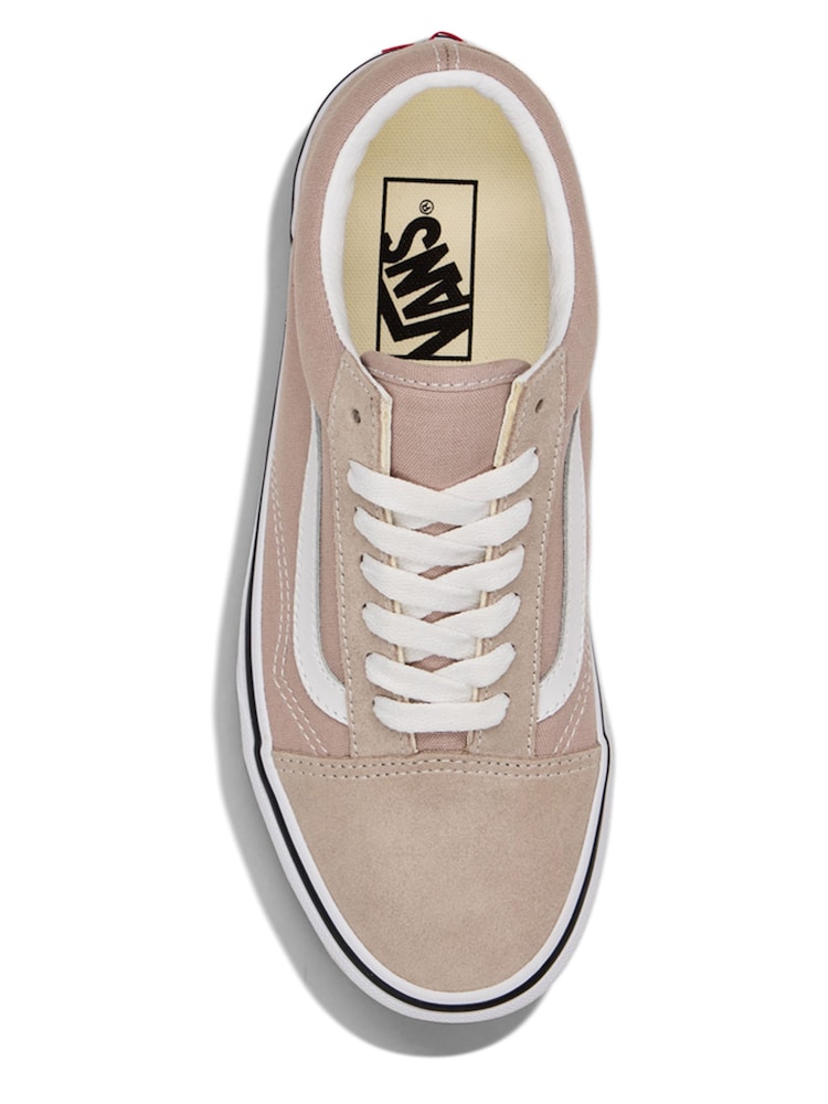 Vans Light Brown Old Skool Trainers - Image 2 of 2