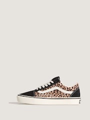 Vans Leopard Old Skool Trainers - Image 3 of 5