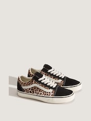 Vans Leopard Old Skool Trainers - Image 4 of 5