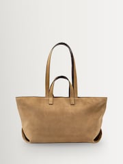 A.P.C. Suede Brown Le Drummer Bag - Image 2 of 4