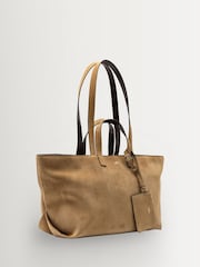 A.P.C. Suede Brown Le Drummer Bag - Image 3 of 4