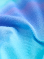 紫色/藍色 - 常規短袖全印花 T 卹（ 3 - 16歲） - 圖片 3，共 4