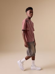 Pink Graffiti Short Sleeve Graphic T-Shirt (3-16yrs) - Image 2 of 8