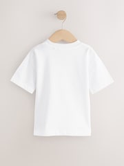 White Hamish Halloween Long Sleeve Graphic Print T-Shirt (3mths-7yrs) - Image 2 of 4