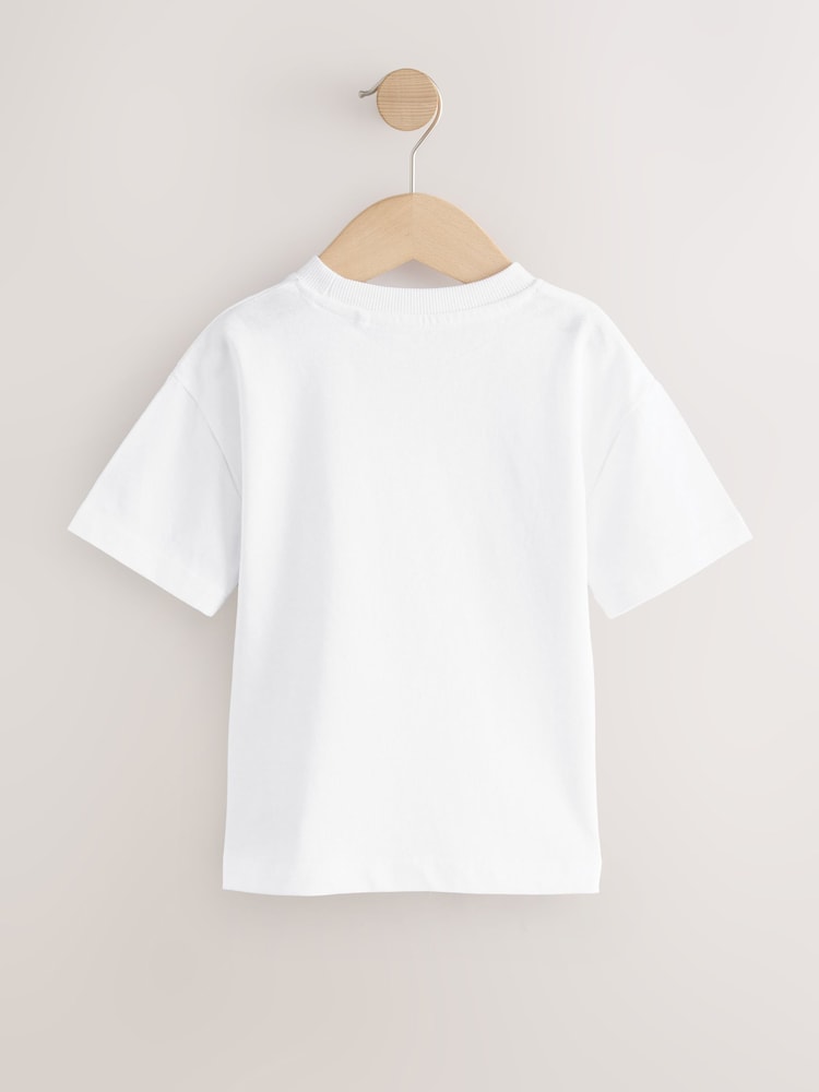 White Hamish Halloween Long Sleeve Graphic Print T-Shirt (3mths-7yrs) - Image 2 of 4 White Hamish Halloween Long Sleeve Graphic Print T-Shirt (3mths-7yrs) - Image 2 of 4