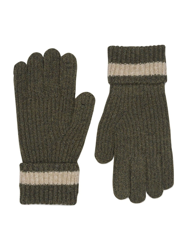 Radley Grey Knitters Lane Knitted Gloves - Image 1 of 3 Radley Grey Knitters Lane Knitted Gloves - Image 1 of 3