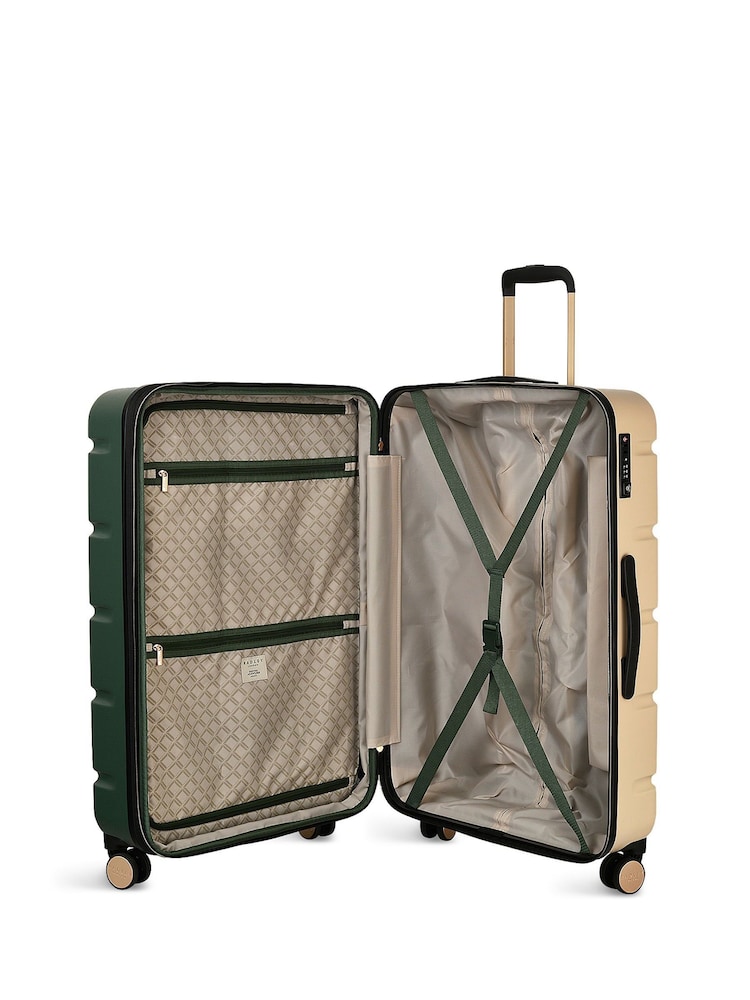 Radley Green Lexington Colour 4 Wheel Large Suitcase - Image 4 of 4 Radley Green Lexington Colour 4 Wheel Large Suitcase - Image 4 of 4
