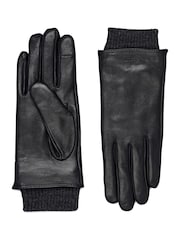 Radley Finlay Street Leather Black	Gloves - Image 1 of 3
