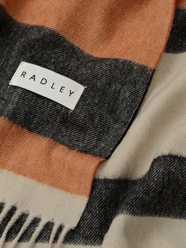 Radley Stripe White Coverup - صورة 2 من 2 Radley Stripe White Coverup - صورة 2 من 2