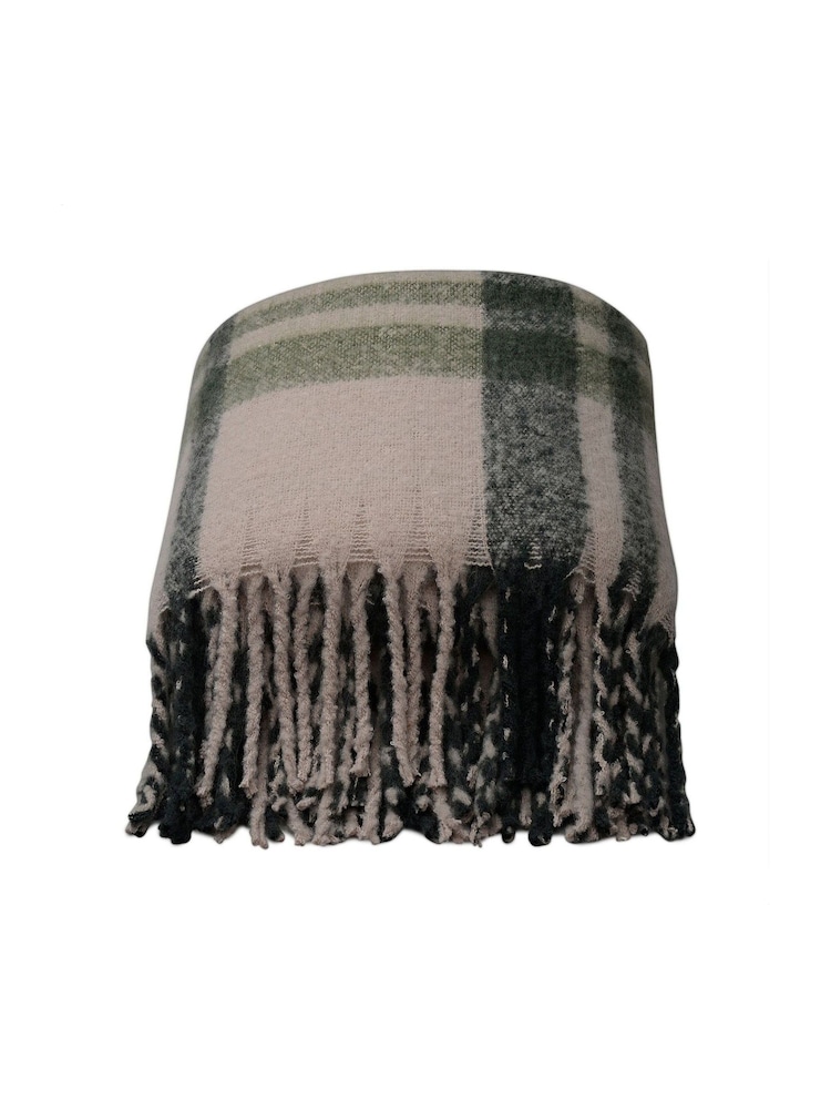 Radley Check Brown Blanket - Image 2 of 3 Radley Check Brown Blanket - Image 2 of 3