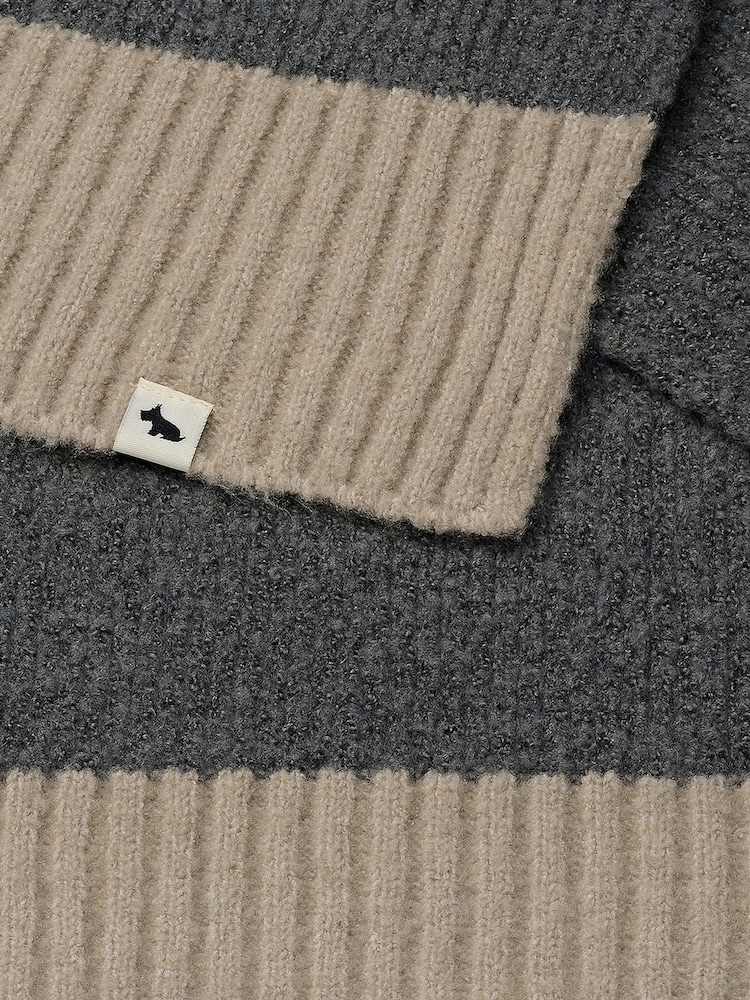 Radley Lane Knitted Scarf - Image 3 of 3 Radley Lane Knitted Scarf - Image 3 of 3