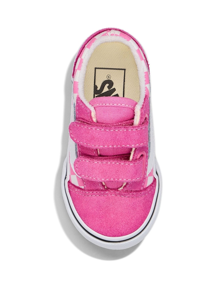 Roze - Vans Toddler Old Skool Trainers - Afbeelding 2 van 2