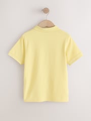 Yellow Short Sleeve Polo Shirt (3-16yrs) - Image 6 of 8