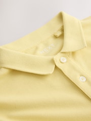 Yellow Short Sleeve Polo Shirt (3-16yrs) - Image 7 of 8