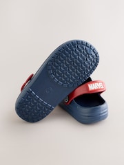 Navy/Red Marvel Clogs - Image 5 of 6