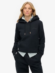 Superdry Blue Essential Logo Emb Hoodie - Image 1 of 5