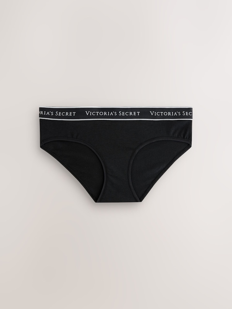 Victoria's Secret Black/Pink/Red/Shine Hipster Logo 4 Pack Knickers - Image 2 of 6 Victoria's Secret Black/Pink/Red/Shine Hipster Logo 4 Pack Knickers - Image 2 of 6