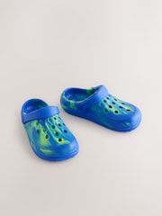 Blue/Green Marble Clogs - Image 1 of 5
