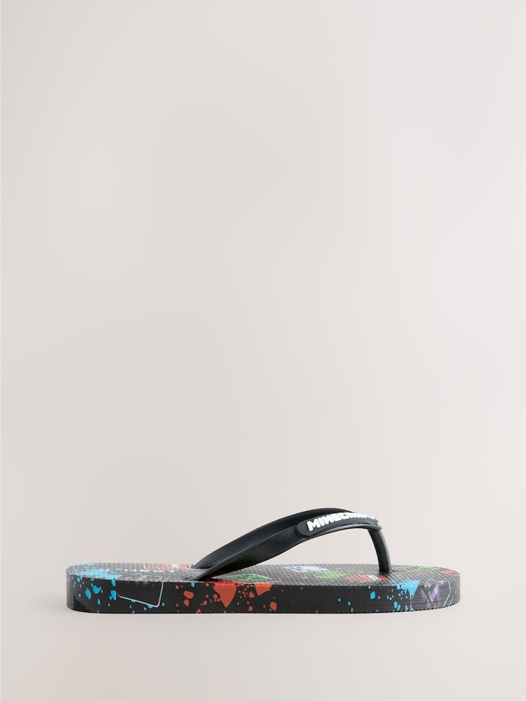 Чорний - Minecraft Flip Flops - Image 2 of 5