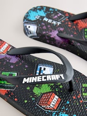 Чорний - Minecraft Flip Flops - Image 3 of 5