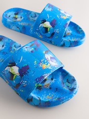 Blue Football Classic Sliders - Image 6 of 7