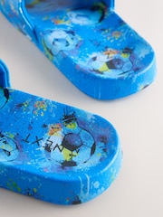 Blue Football Classic Sliders - Image 7 of 7