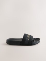 Black Subscribe Classic Sliders - Image 3 of 6