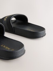 Black Subscribe Classic Sliders - Image 5 of 6