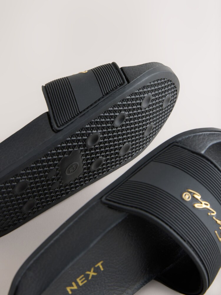 Black Subscribe Classic Sliders - Image 6 of 6