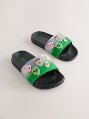 سیاہ/سبز - مائن کرافٹ سلائیڈرز - تصویر 3 از 7