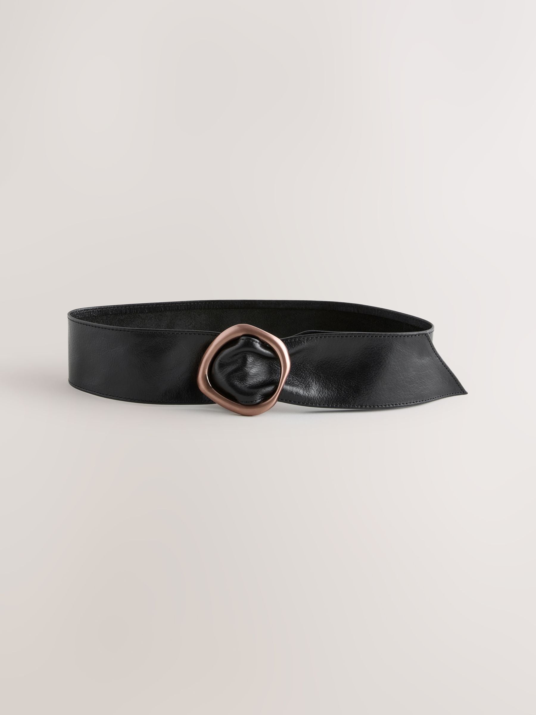 Buy Black Wide Leather Belt from the Next UK online shop