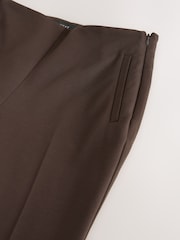 Marron chocolat - Sculpting Capri Trousers - Image 6 de 7