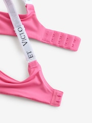 Victoria's Secret Rose Garden Pink Lightly Lined Non Wired Logo Bra - Image 3 of 3