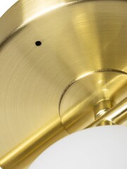 BHS Satin Brass Toronto Bathroom 3 Light - Image 2 of 4