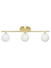 BHS Satin Brass Toronto Bathroom 3 Light - Image 3 of 4