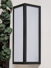 BHS Black Aylesford LED Outdoor Wall Lantern - Image 1 of 4