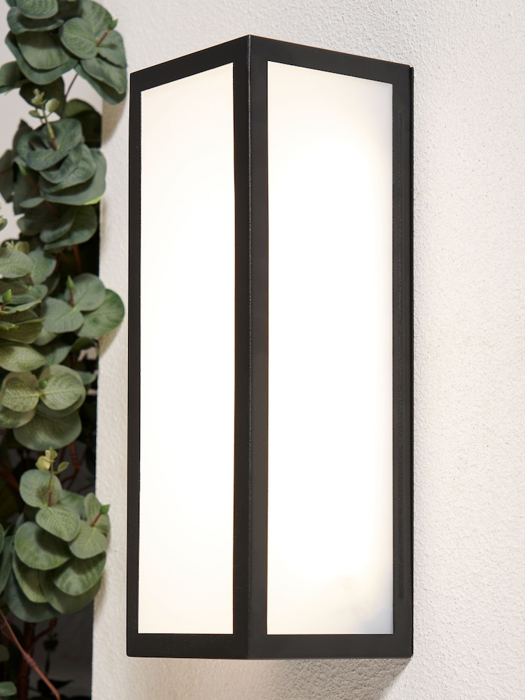 BHS Black Aylesford LED Outdoor Wall Lantern - Image 2 of 4