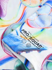 Multi Football Short Sleeve T-Shirt and Shorts Set (3-16yrs) - Image 9 of 10