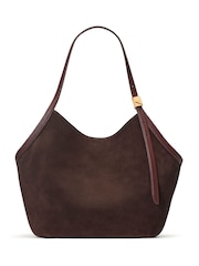 Kate Spade Deco Tulip Brown Tote - Image 1 of 5