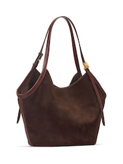 Kate Spade Deco Tulip Brown Tote - Image 2 of 5