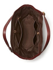 Kate Spade Deco Tulip Brown Tote - Image 3 of 5