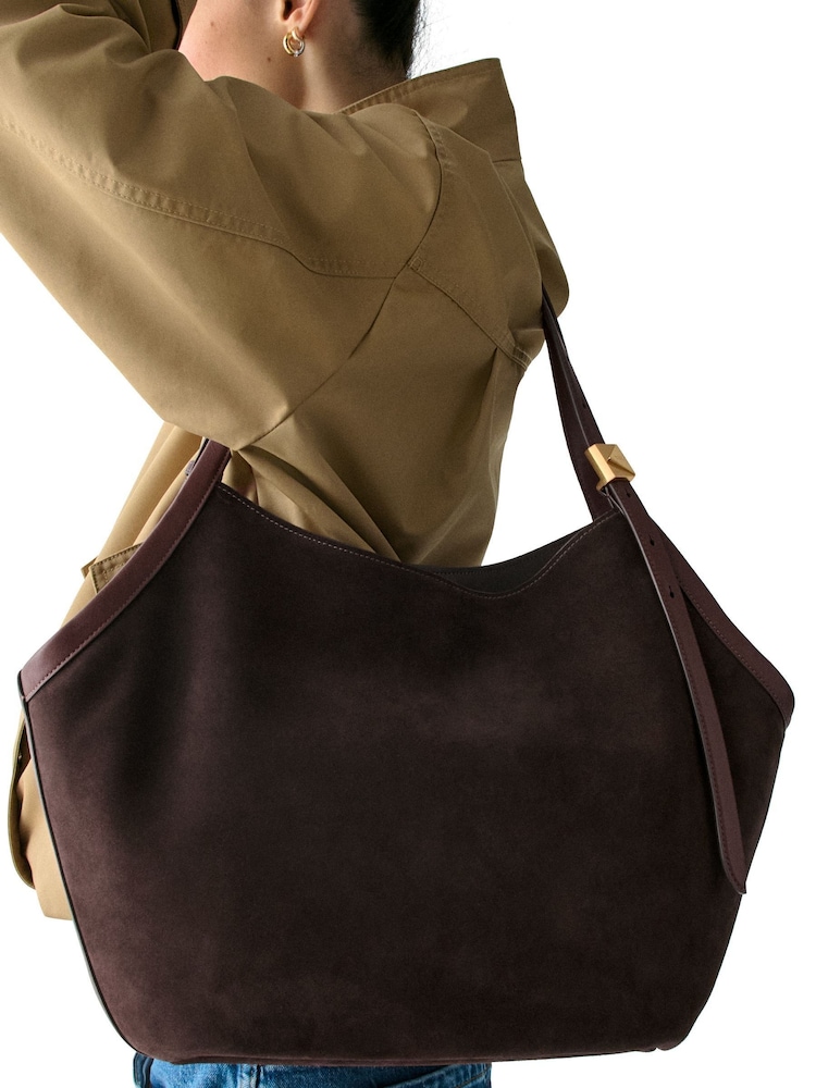 Kate Spade Deco Tulip Brown Tote - Image 5 of 5