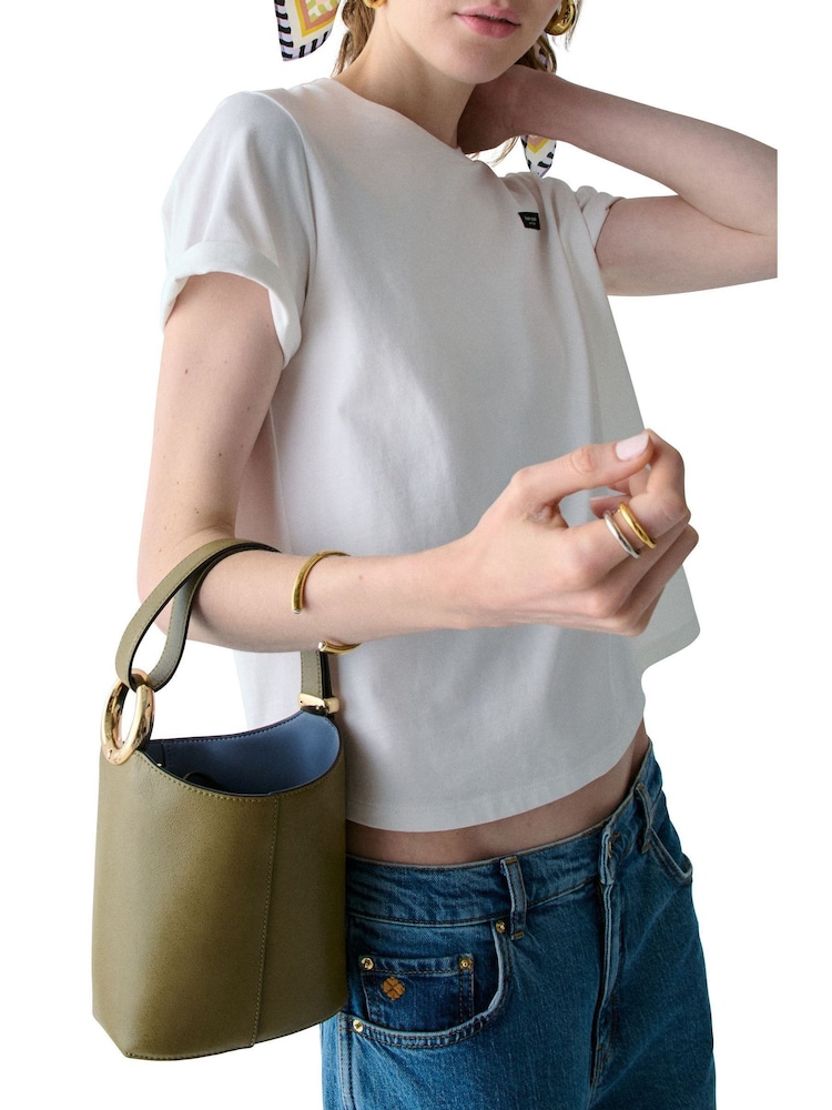 Kate Spade Green Halo Mini Bucket Bag - Image 6 of 6