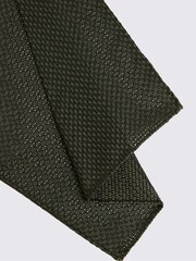 MOSS Italian Grenadine Pocket Square - Image 2 of 2