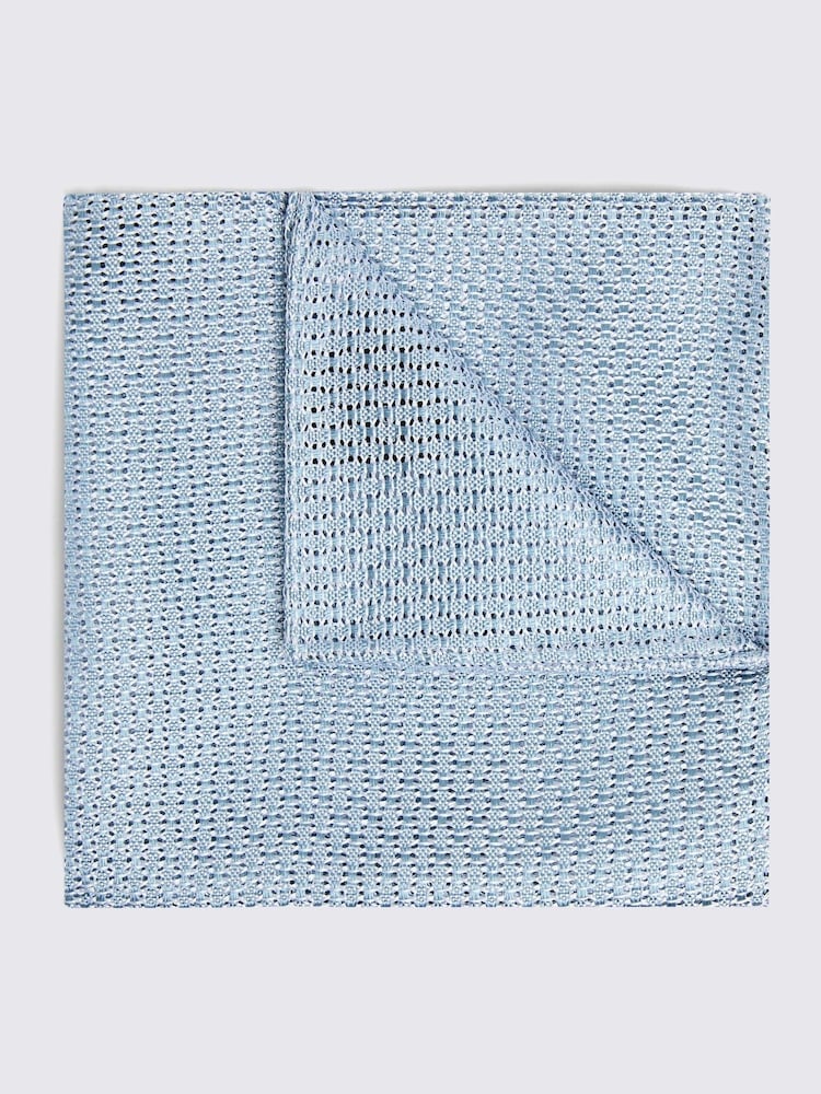 MOSS Italian Grenadine Pocket Square - Image 1 of 2