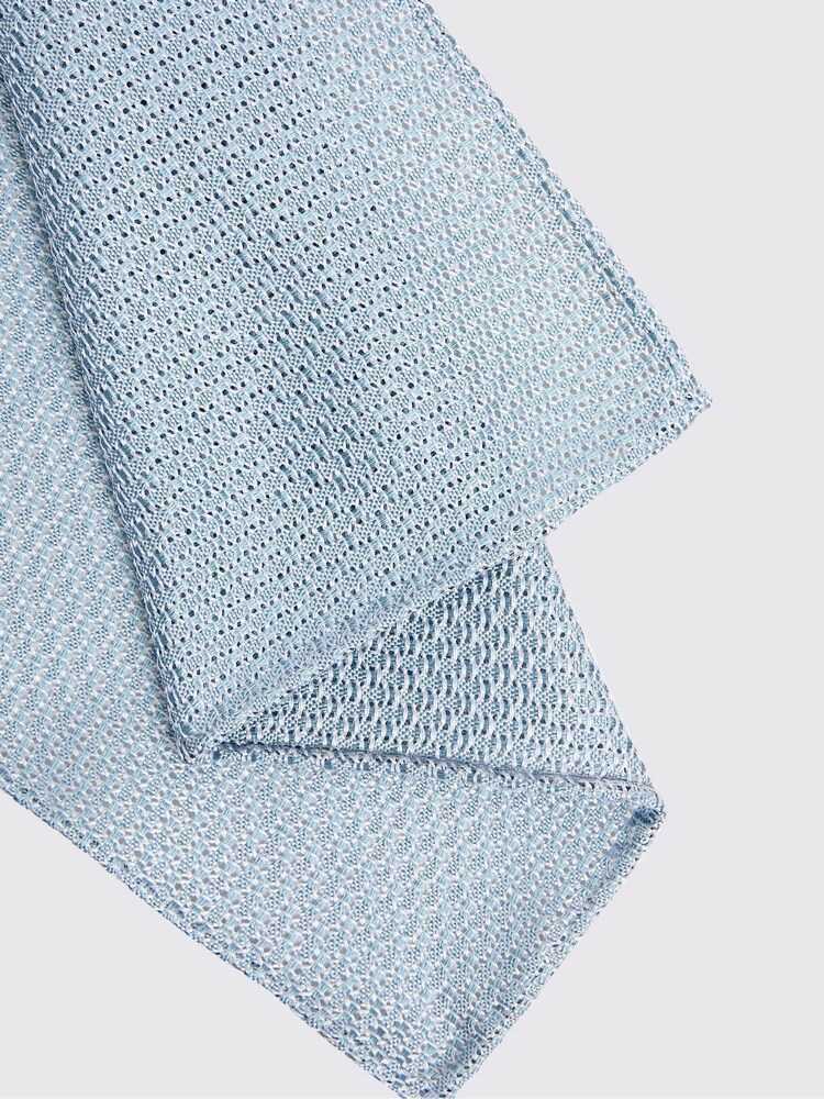 MOSS Italian Grenadine Pocket Square - Image 2 of 2