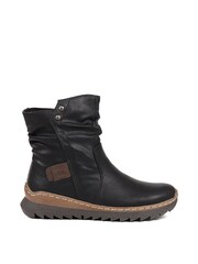Pavers Black Casual Ankle Boots - Image 1 of 5