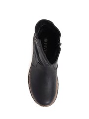 Pavers Black Casual Ankle Boots - Image 4 of 5