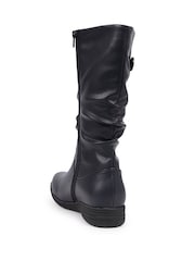 Azul - Pavers Flat Slouch Boots - Imagen 4 de 5